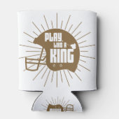 Speel als een koning blikjeskoeler (Achterkant)