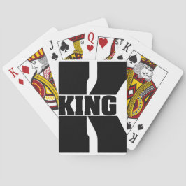 "Speel als royalty met onze professionele Koning  Pokerkaarten