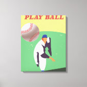 Speel Bal! Canvas Afdruk (Voorkant)