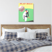 Speel Bal! Canvas Afdruk (Insitu (Slaapkamer))