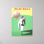 Speel Bal! Canvas Afdruk (Voorkant)