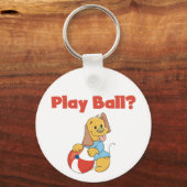 Speel bal Tshirts en geschenken Sleutelhanger (Voorkant)