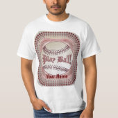 Speel Ball Baseball T-shirt (Voorkant)