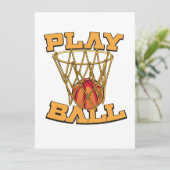 Speel Ball Basketball. (Staand voorkant)