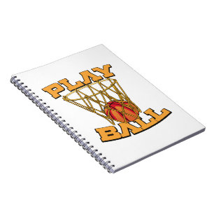 Speel Ball Basketball. Notitieboek