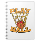 Speel Ball Basketball. Notitieboek (Voorkant)