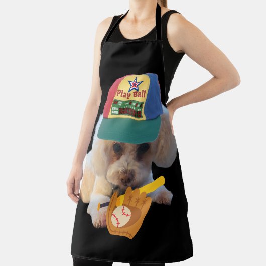 Speel Ball Poodle Keuken Schort (Insitu)