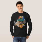 Speel Ball Poodle Mannen T-shirt (Voorkant volledig)