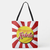 Speel Ball! Tas met rode en witte Softball (rebell (Achterkant)