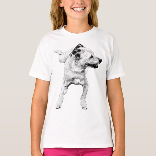 Speel Boog Flash, Midden-Draai T-shirt (Voorkant)