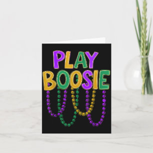 Speel Boosie Kralen Mardi Gras Carnaval Louisiana Kaart
