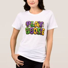 Speel Boosie Mardi Gras T-Shirt – Carnaval Feest M