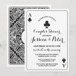 Speel Card Ace of King Queen Las Vegas Clubs Kaart