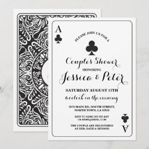 Speel Card Ace of King Queen Las Vegas Clubs Kaart