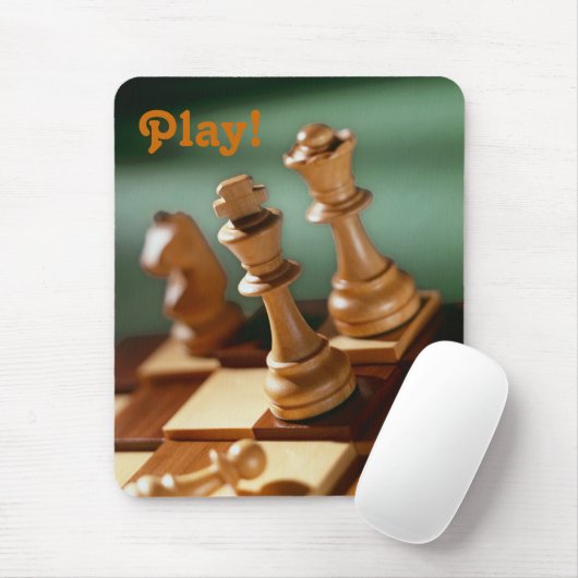 Speel! Chess Mousepad Muismat (Met muis)