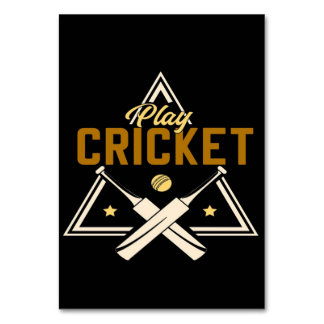 Speel cricket kaart