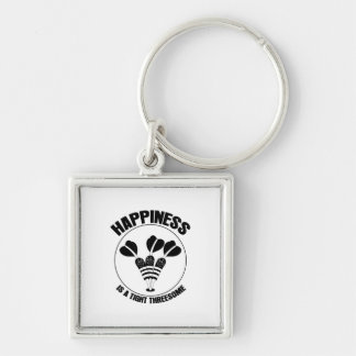 Speel Dart Geluk is een taai trioof Sleutelhanger