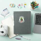 Speel dat Fern-ky Music Funny Plant Pun Sticker (iPad Cover)