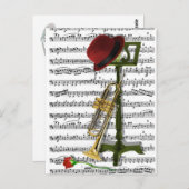 Speel dat Jazz Briefkaart (Voorkant / Achterkant)