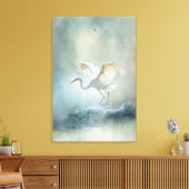 Speel de blues canvas afdruk (Insitu (Woonkamer))