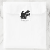 Speel de Frankensteinway! Ronde Sticker (Tas)