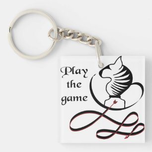 Speel de GAME Bull Terrier af Sleutelhanger