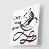 Speel de GAME Bull Terrier af Vierkante Klok (Hoek)