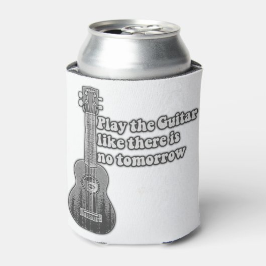 Speel de gitaar zoals er geen morgen is blikjeskoeler (Blikje Voorkant)