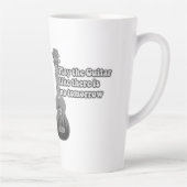 Speel de gitaar zoals er geen morgen is latte mok (Rechts)