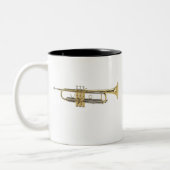 Speel de Muziek... Tweekleurige Koffiemok (Links)