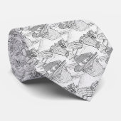 Speel de 'Ukulele'. Stropdas (Opgerold)