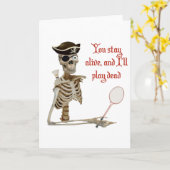 Speel Dead Badminton Pirate Kaart (Gele Bloem)