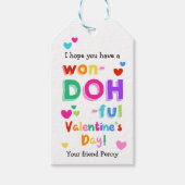 Speel Deeg Valentijnsdag Gift Label Cadeaulabel (Voorkant)