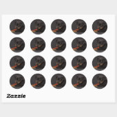 Speel deel 5 ronde sticker (Vel)