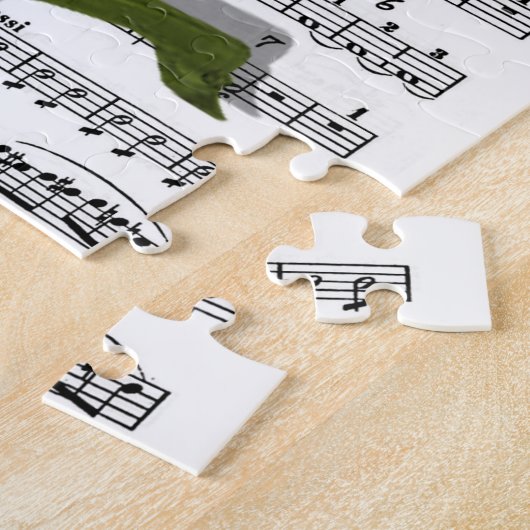 Speel die muziekpuzzel af. legpuzzel (Zijkant)