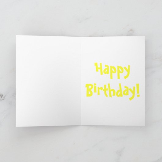 Speel Dino Birthday Kaart 3 (Binnen)