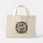 Speel Dominostenen Mini Tote Bag (Achterkant)