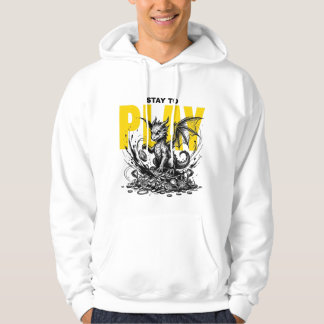 SPEEL Draak | Schattige Fantasy Grafisch ontwerp Hoodie