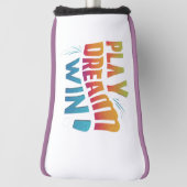 Speel droomwinst golfheadcover (Draai 90)