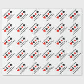 Speel een dubbele brug die het ultieme sociale spe cadeaupapier (Vlak)