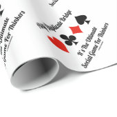 Speel een dubbele brug die het ultieme sociale spe cadeaupapier (Rol Hoek)