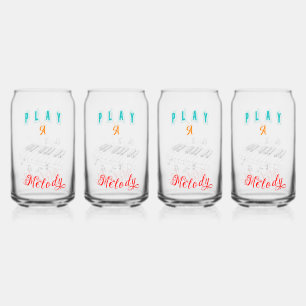 Speel een Melody Boyfriend Piano Blikvorm Glas