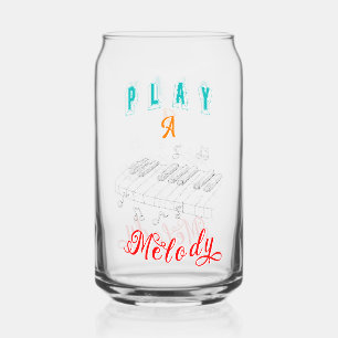 Speel een Melody Boyfriend Piano Blikvorm Glas