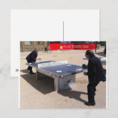 Speel elke dag briefkaart (Voorkant / Achterkant)