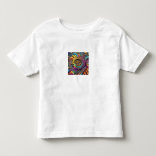 Speel en speel T-shirt. Kinder Shirts (Voorkant)