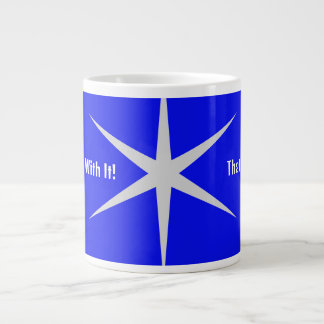 Speel er niet mee, dat deel. Blk/White Collectie Grote Koffiekop