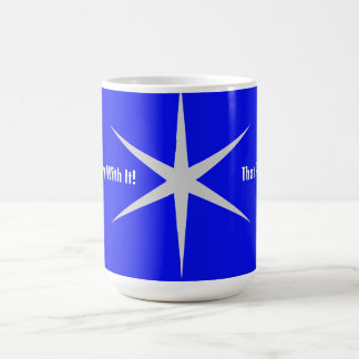 Speel er niet mee, die rol. Zwart-wit Collectie Koffiemok