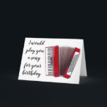 SPEEL GEEN LIEDJE **50ste VERJAARDAG KAART** Kaart<br><div class="desc">***SCHATTIGE VERJAARDAG** ACCORDEON SPELER (OF NIET EEN SPELER LOL) WENST VOOR ELKE VERJAARDAG VOOR EEN VRIEND DIE MISSCHIEN WEET ***DAT JE DE ACCORDEON NIET KUNT SPELEN **** HA HA HA HA EN BEDANKT ZO VEEL VOOR HET STOPPEN DOOR EEN VAN MIJN NEGEN WINKELS!!!!</div>