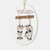 Speel geen Possum als je Geweldige bent Keramisch Ornament (Links)