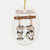 Speel geen Possum als je Geweldige bent Keramisch Ornament (Voorkant)